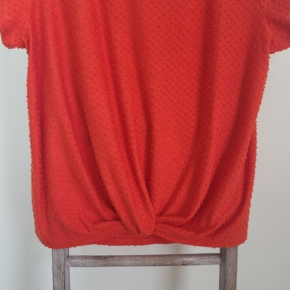 ⭐️40% Off⭐️ Rose + Olive Tomato Red Cross Front Top - Picture 4 of 8